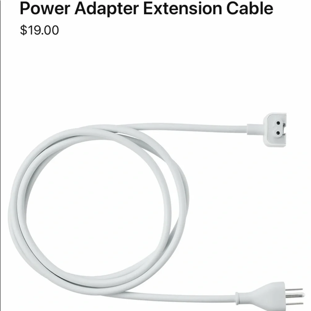 Apple Power Adapter Extension Cable